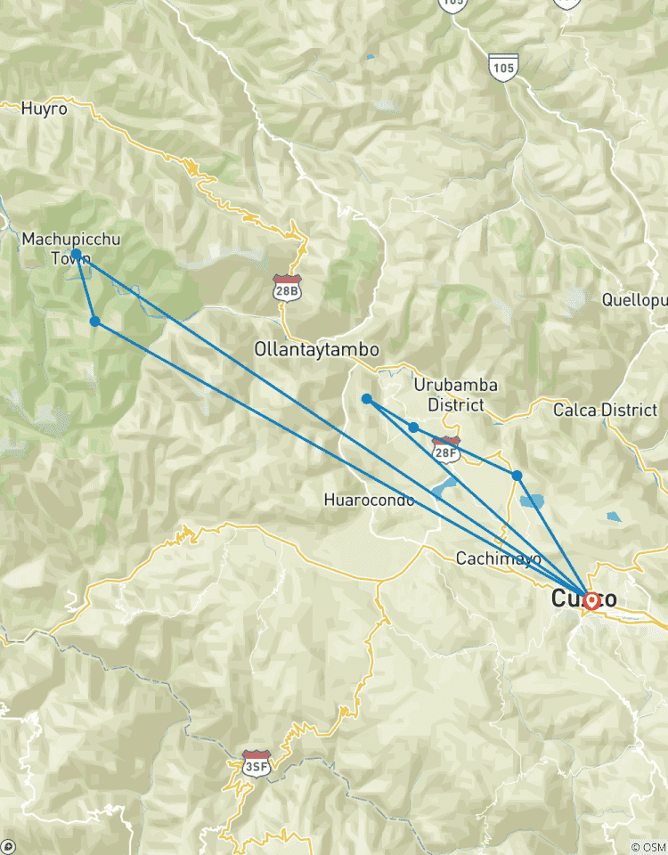 Circuito Viaje por Cusco: 06 Días de Aventura