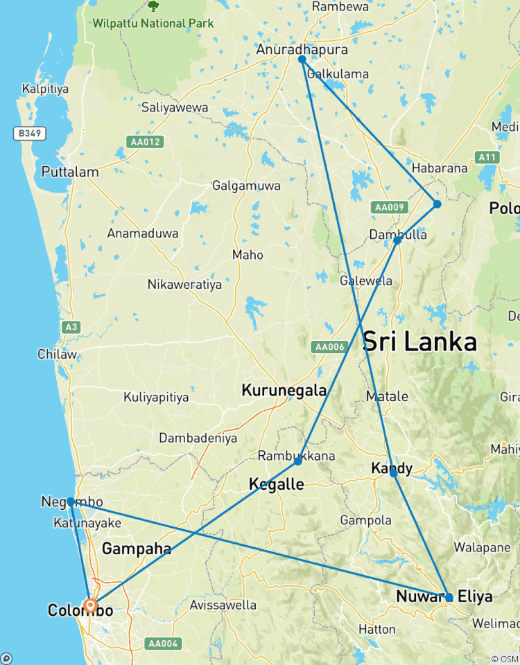 4 Day Sri Lanka Itinerary Tour