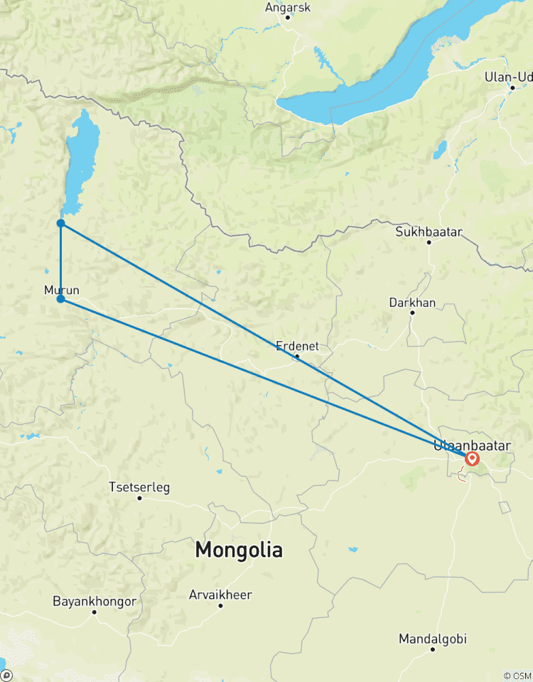 Circuito A caballo hacia la mística Taiga