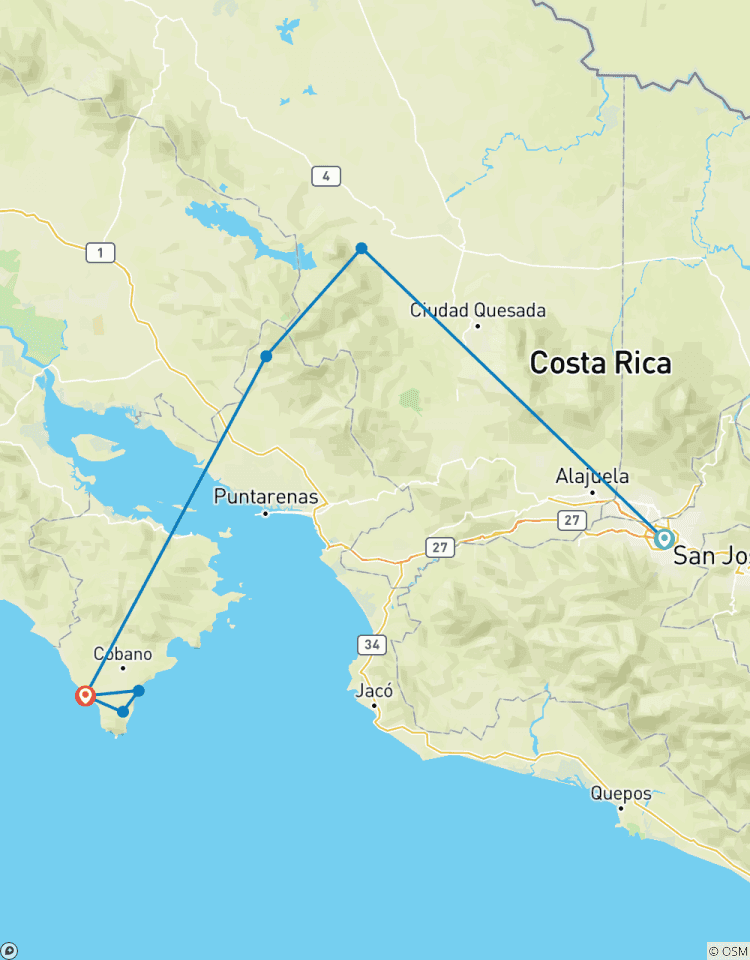 Costa Rica Adventure Tour