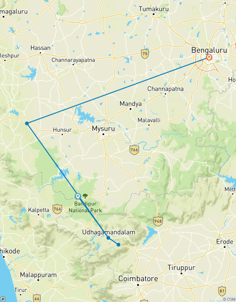 Coorg - Ooty Special Holiday Tour