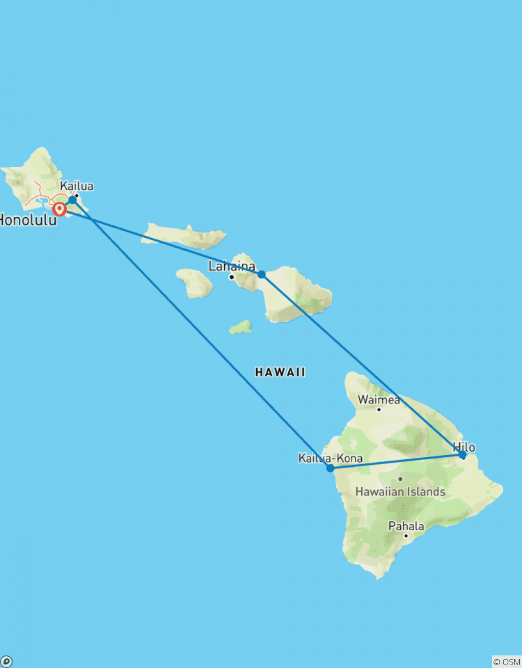 Hawaii Eilanden Nieuwjaars Singles Cruise-rondreis
