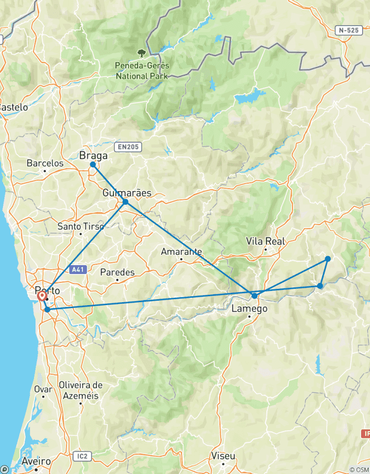 Best of North Portugal with Porto, Minho and Douro Valley Tour