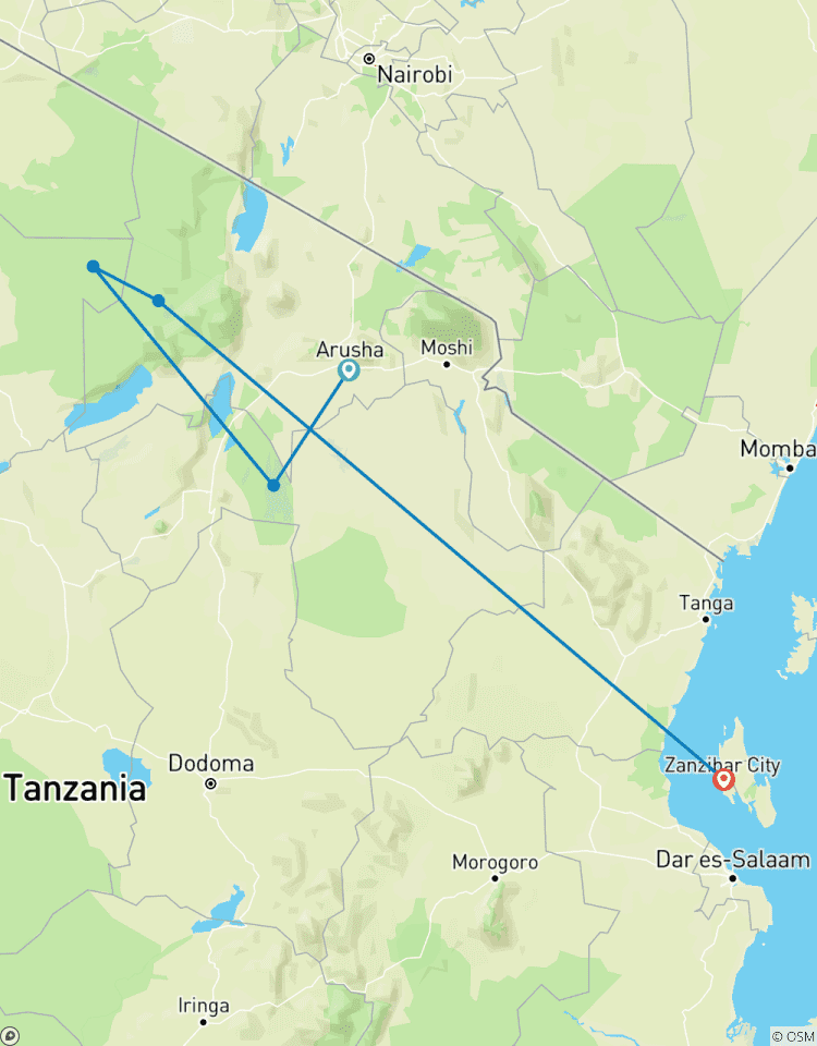 10-Day Private Budget Safari and Zanzibar Holiday Tour