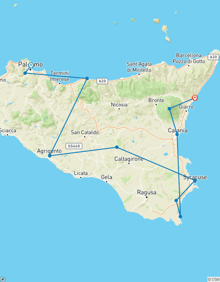 Circuito Sicilia al Descubierto: Un viaje a través de las Maravillas de la UNESCO