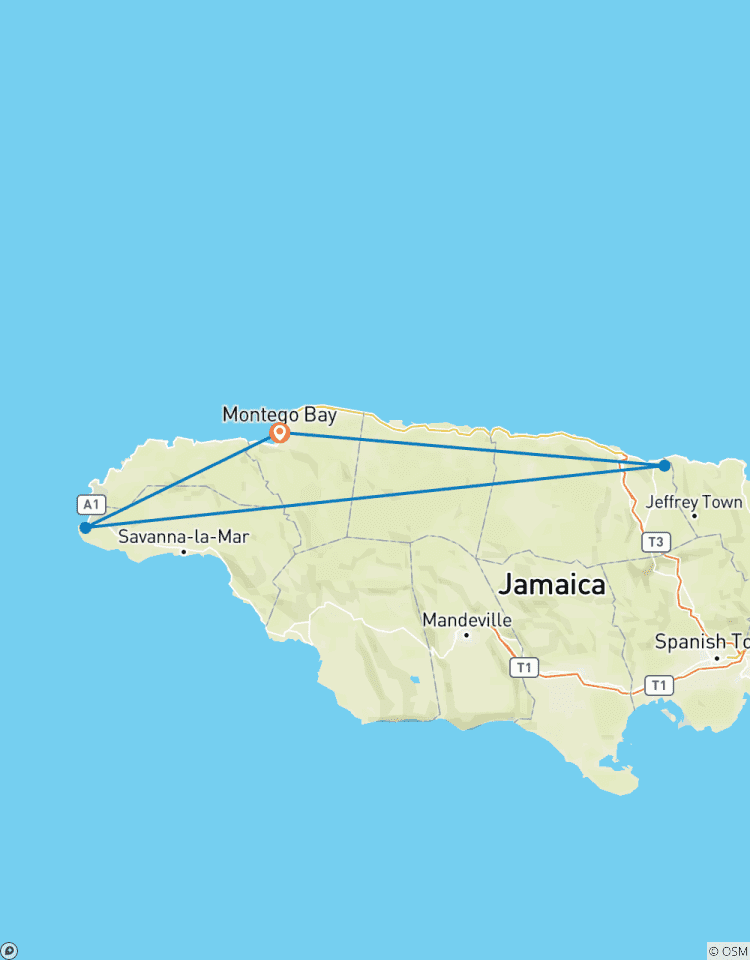 Tailor-Made 6 Days Jamaica Holiday with Daily Departure Tour