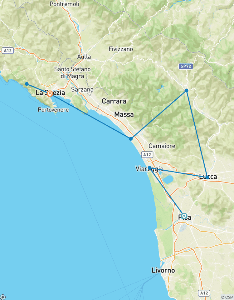 Circuito Pisa - Cinque Terre