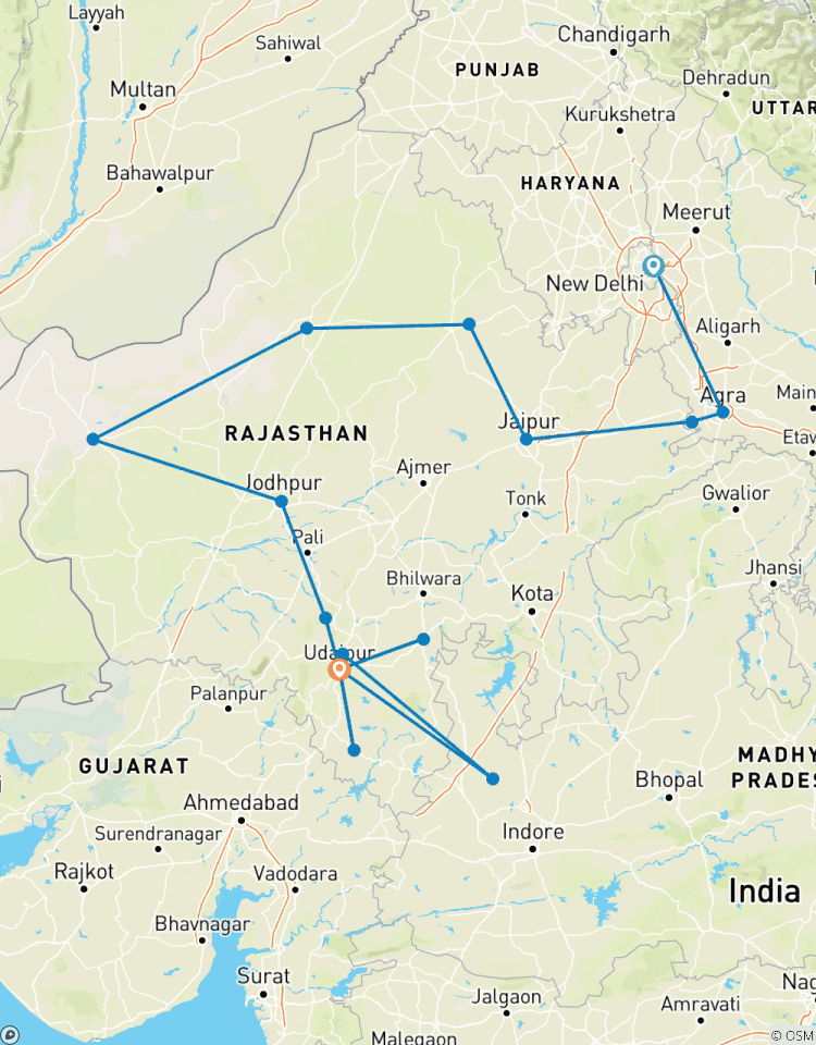 Rondreis door Rajasthan met Taj Mahal-rondreis