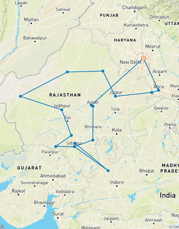Rondreis door Rajasthan met Taj Mahal-rondreis