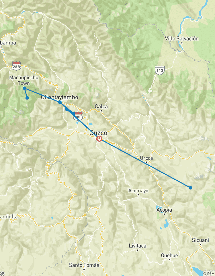 CUSCO ADVENTURE EXPRESS - 5 jours circuit