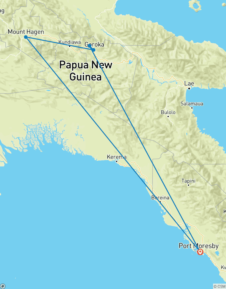 Papoea-Nieuw-Guinea – volkeren van het hoogland & Goroka Festival-rondreis