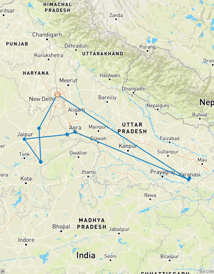 Circuito Lo más destacado del viaje a la India