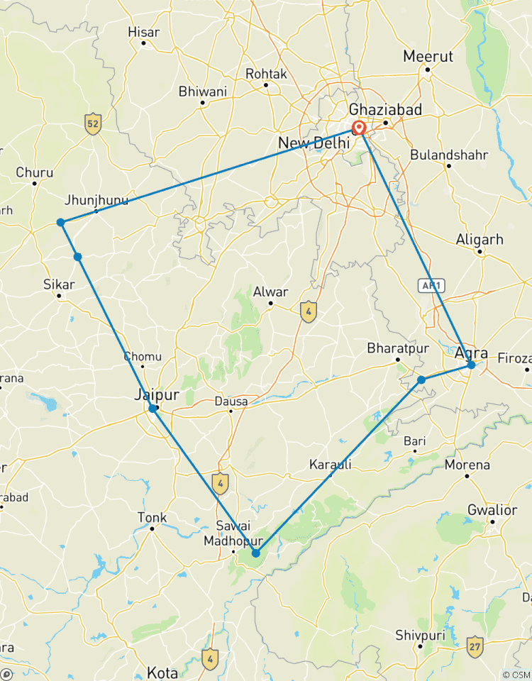Hoogtepunten van Noord-India-rondreis