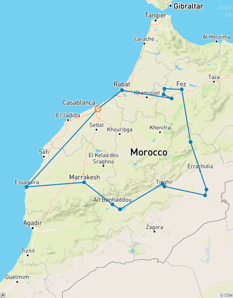 Maroc classique circuit