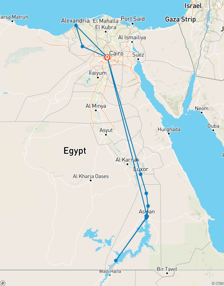 Points forts de l\'Égypte circuit