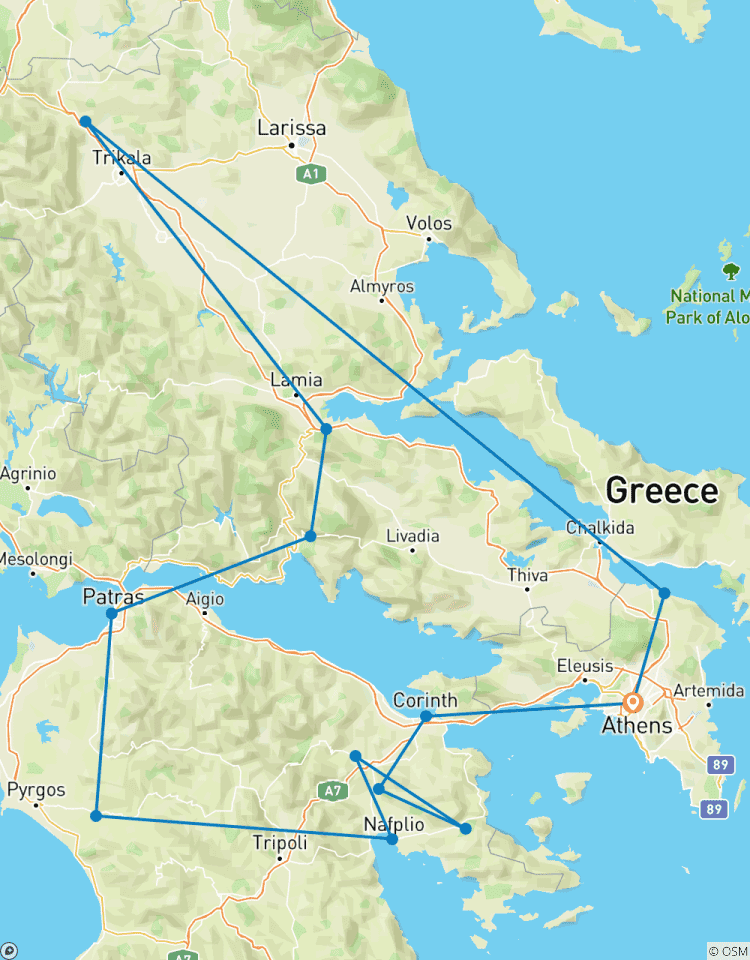 Grèce classique circuit