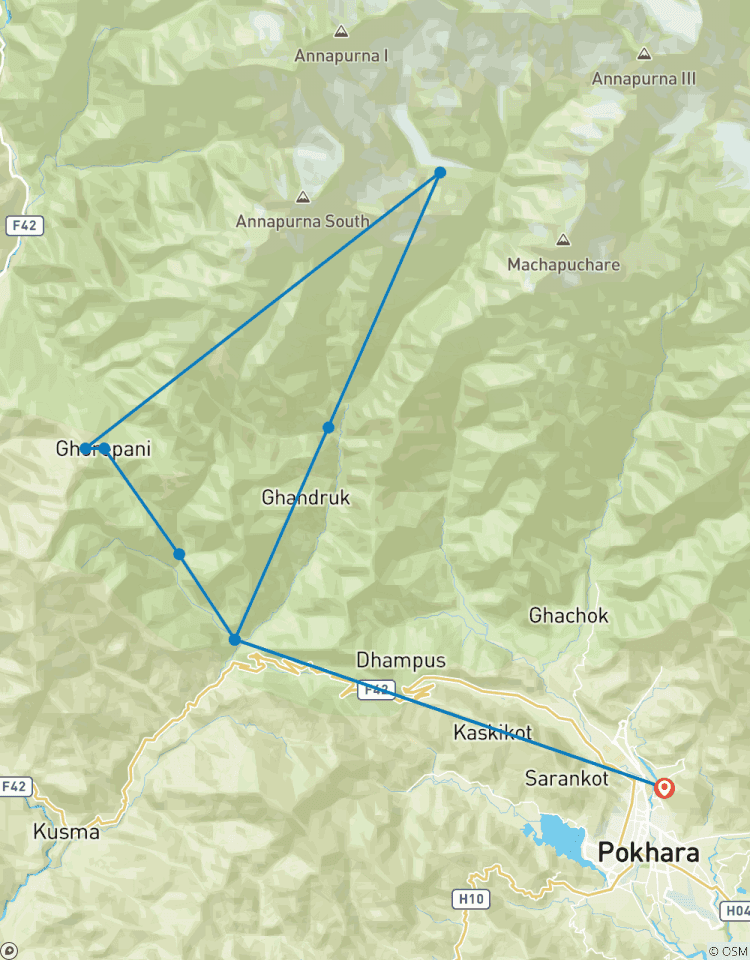 Circuito Ghorepani Poon Hill Senderismo 5 Días 2026/2027