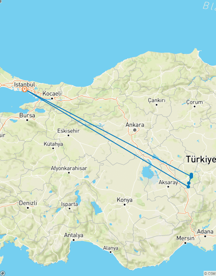 Kappadokien Rundreise ab Istanbul - 3 Tage Rundreise