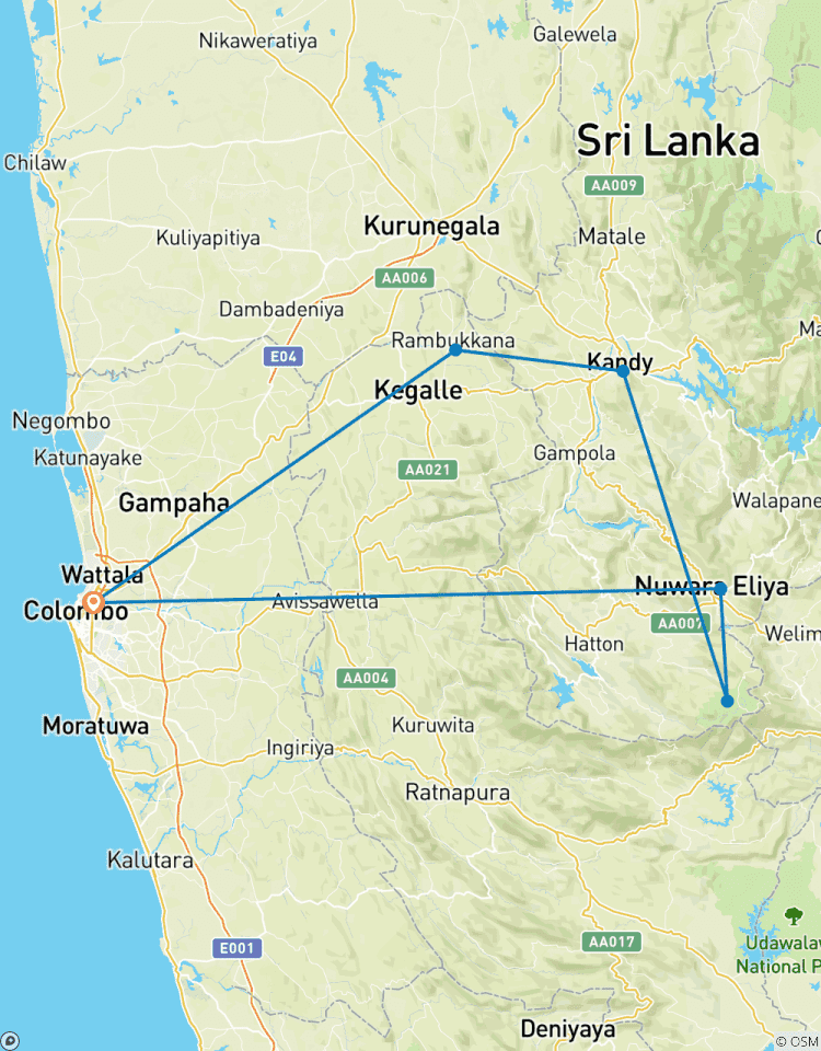 Kleine England-Flucht - Nuwara Eliya & Teeland\" Rundreise