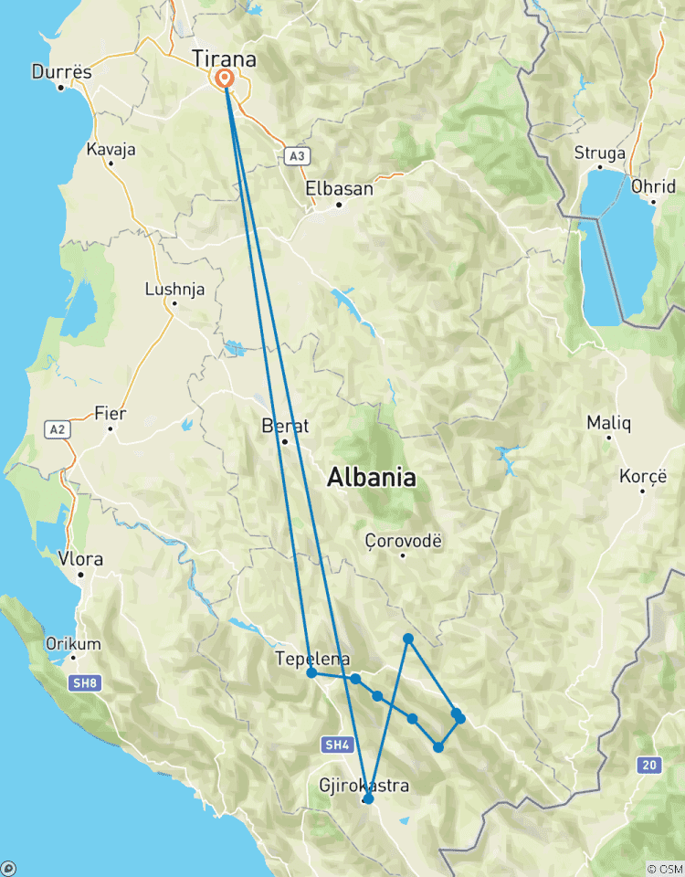 Hidden Valley Trek: Homestay Trekking & Southern Albania\'s Cultural Highlights (8 days) Tour
