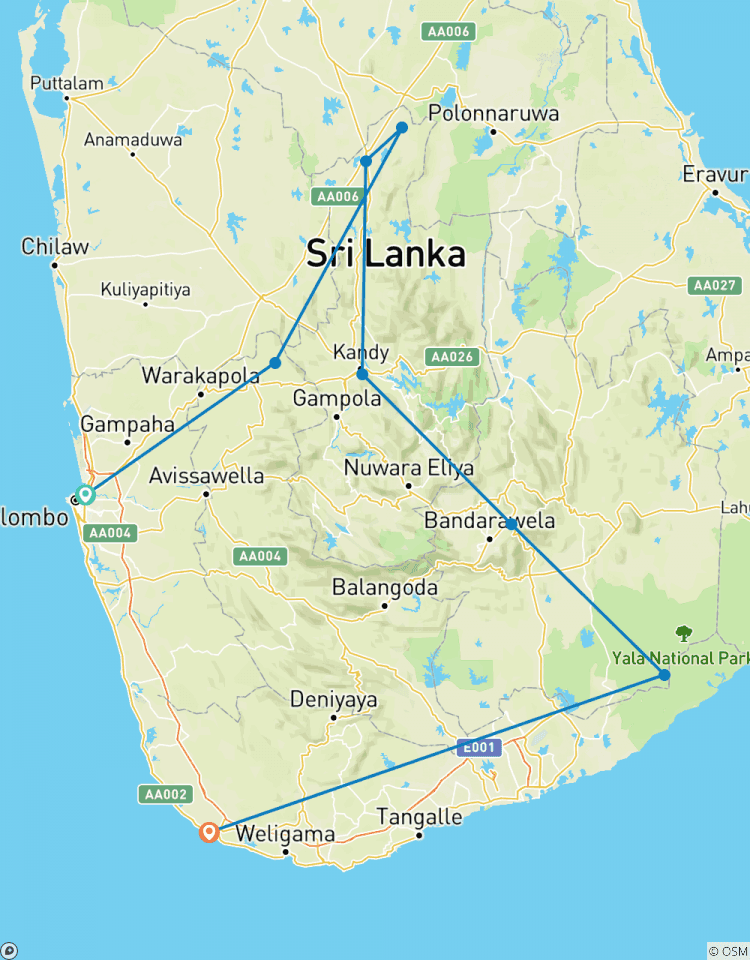 Circuito Relájate y Desconecta en Sri Lanka - circuito de 14 días