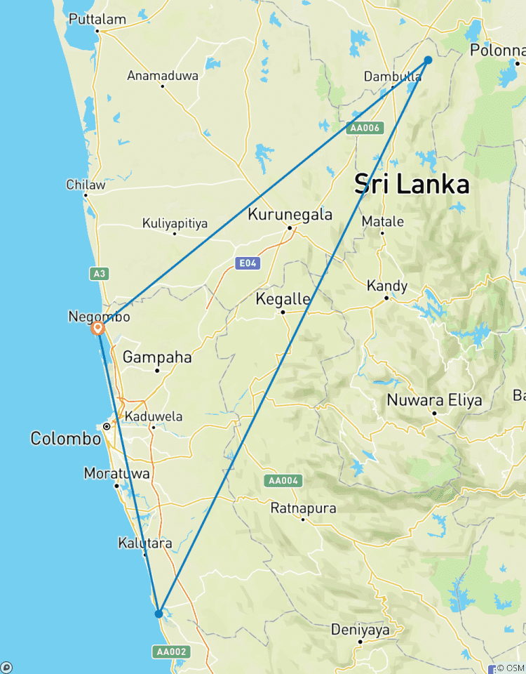 Circuito Tu Boda de Ensueño y Luna de miel en Sri Lanka - viaje de 07 días