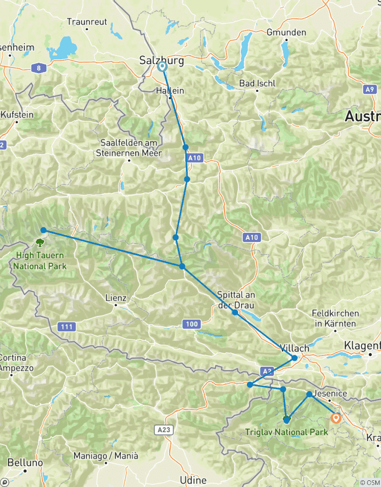 Salzburg to Lake Bled Tour (Austria & Slovenia) Tour