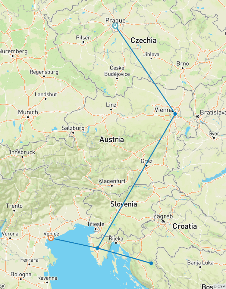 5 pays en 9 jours : Visite VIP circuit