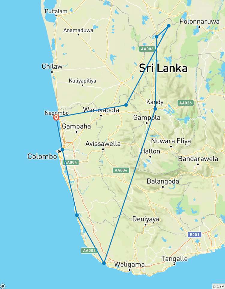 Circuito Sri Lanka única - 05 días