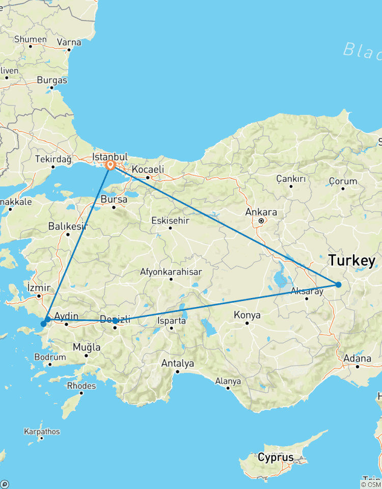 10 Days Grand Turkey Tour Package Tour