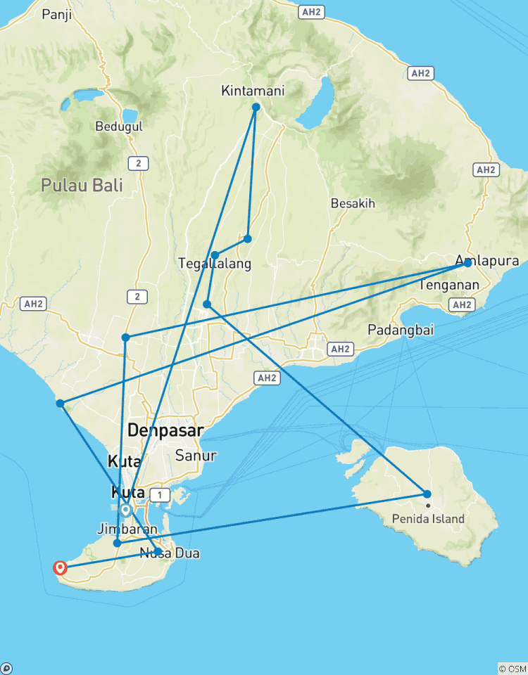 Circuito 7 días explora Bali - Nusa Penida y tratamiento de spa
