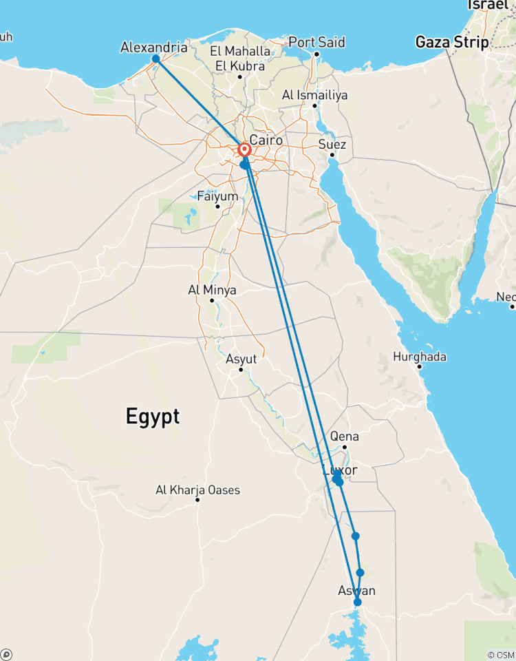 9 Days Cairo , Nile Cruise & Alexandria Tour