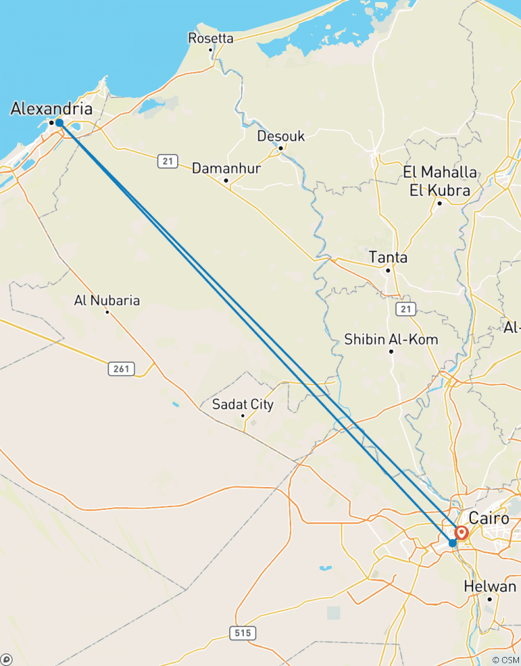 Circuito 7 días El Cairo y Alejandría