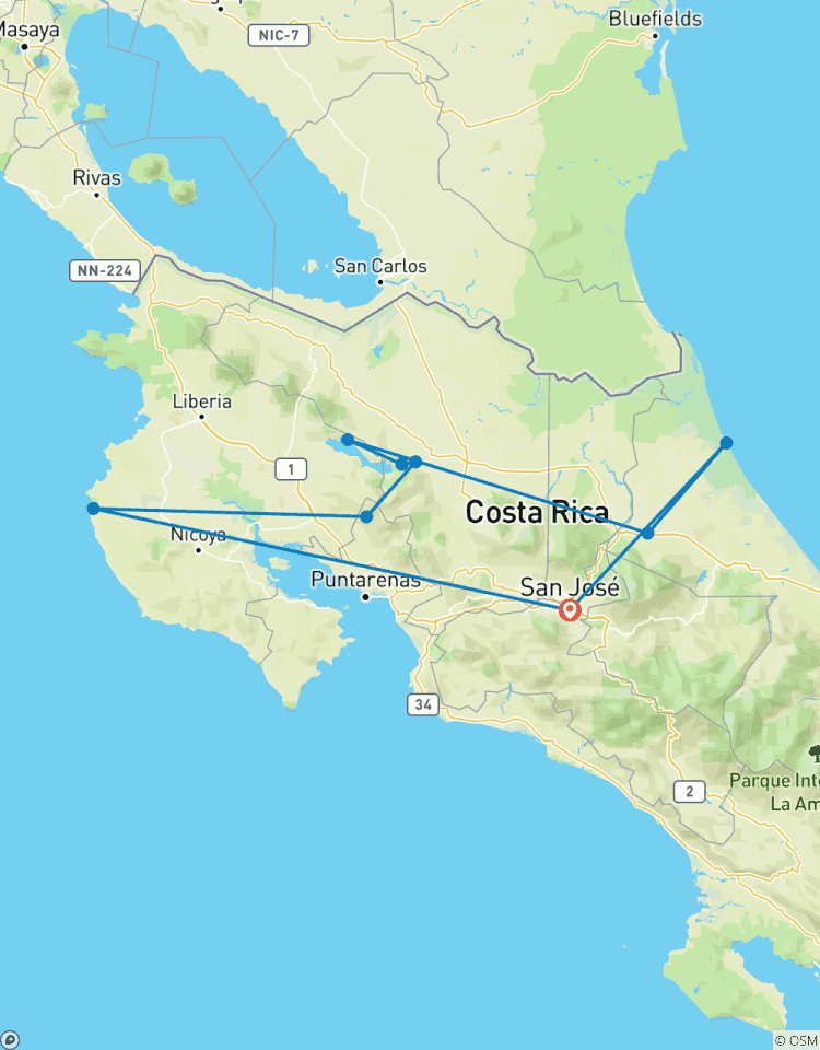Costa Rica: Liefde in de Jungle-rondreis