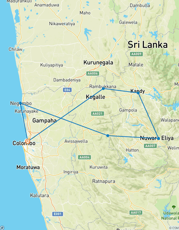 4 Days Tour In Sri Lanka Tour