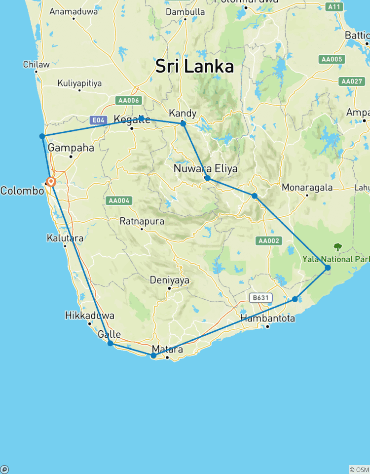Sri Lanka 7 Days Tour Package Tour