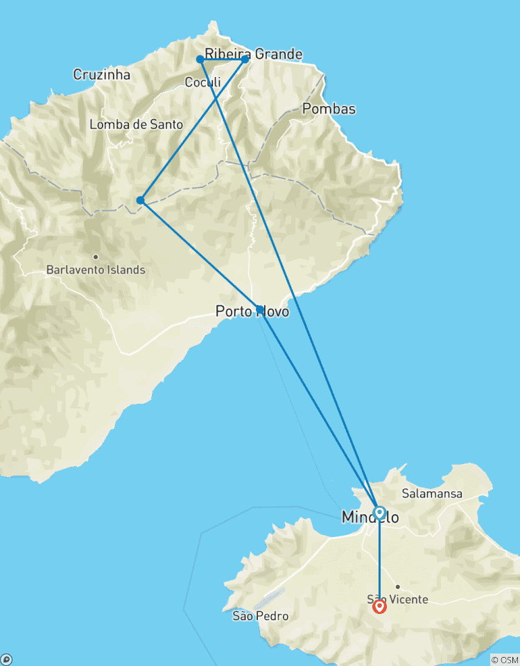Cape Verde Sao Vicente and Santo Antao Tour