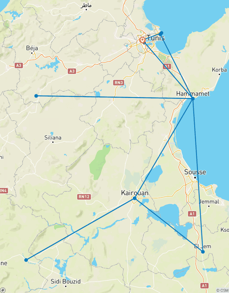 Tunisie immersive, excursion en petit groupe circuit