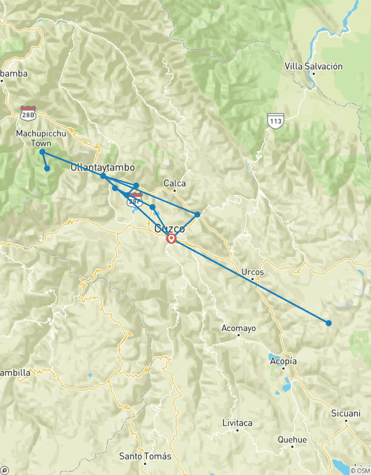 5 days - Cusco & Machu Picchu & Super Sacred Valley & Rainbow Mountain Tour