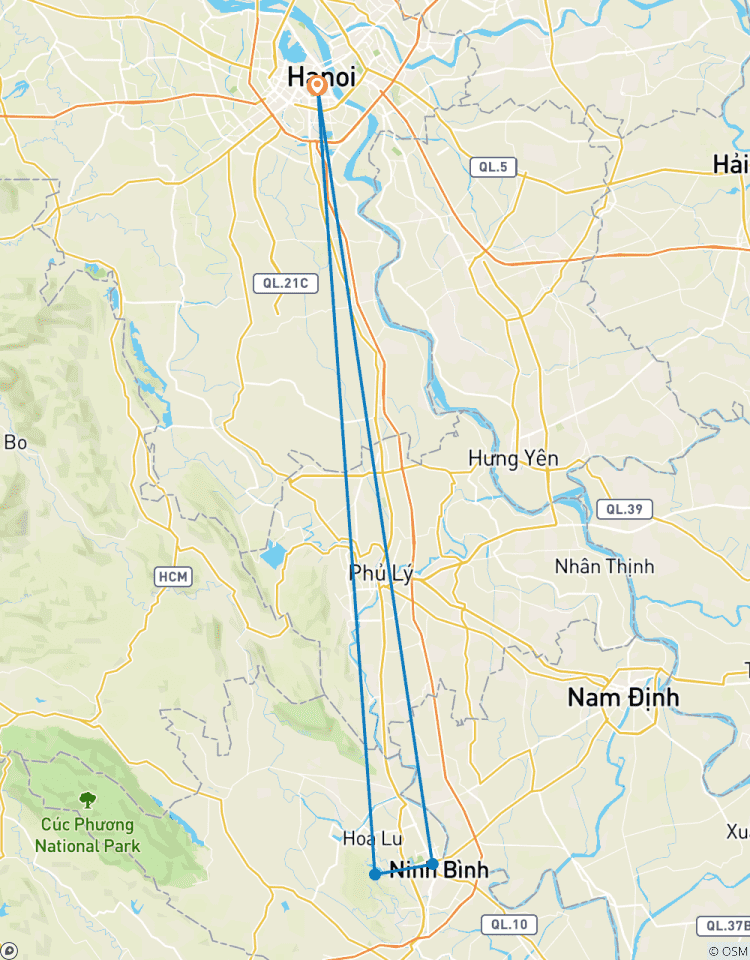 Dagtocht naar Hoa Lu - Tam Coc-rondreis