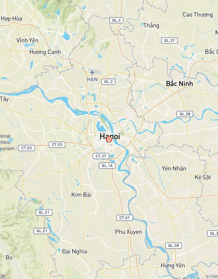 Excursion d\'une journée à Hanoi circuit