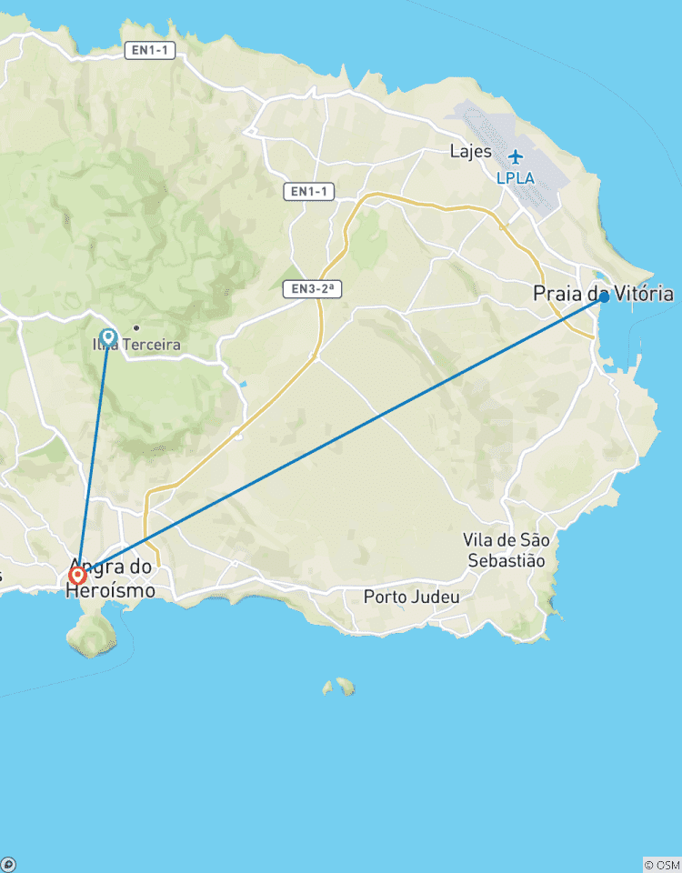 Short Break in Azores, Terceira Island, Self-drive Tour