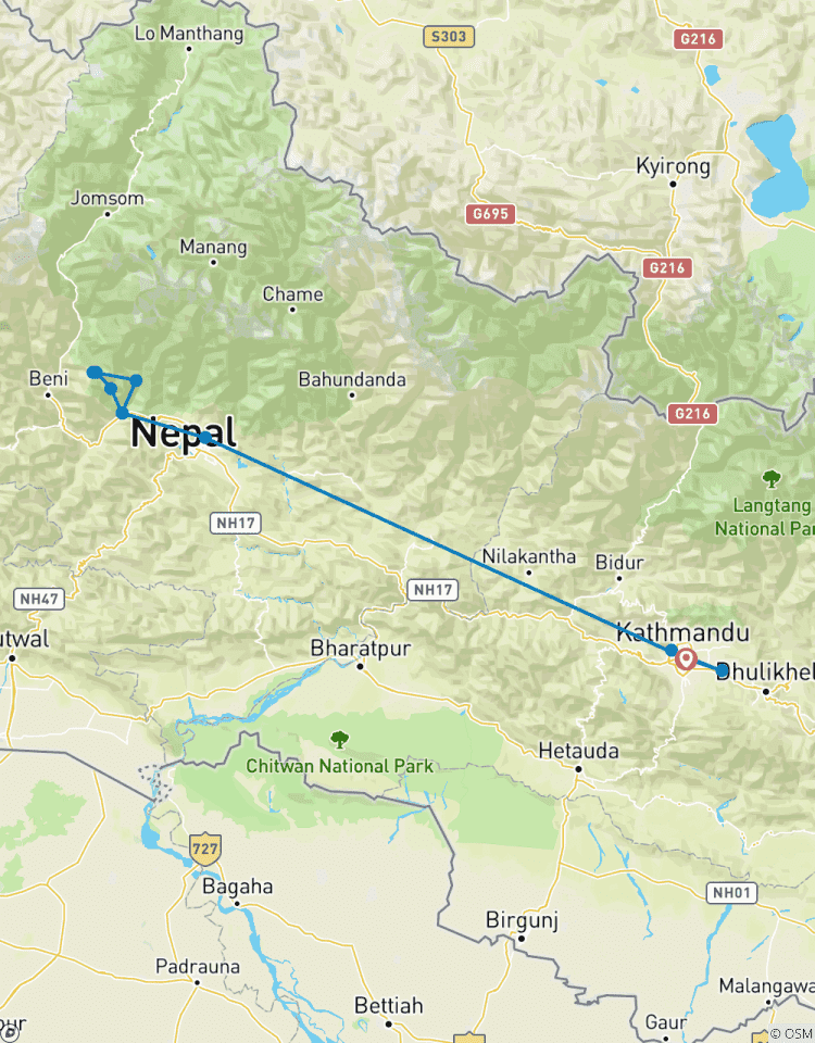 Circuito Excursión a Poon Hill por el Himalaya Annapurna