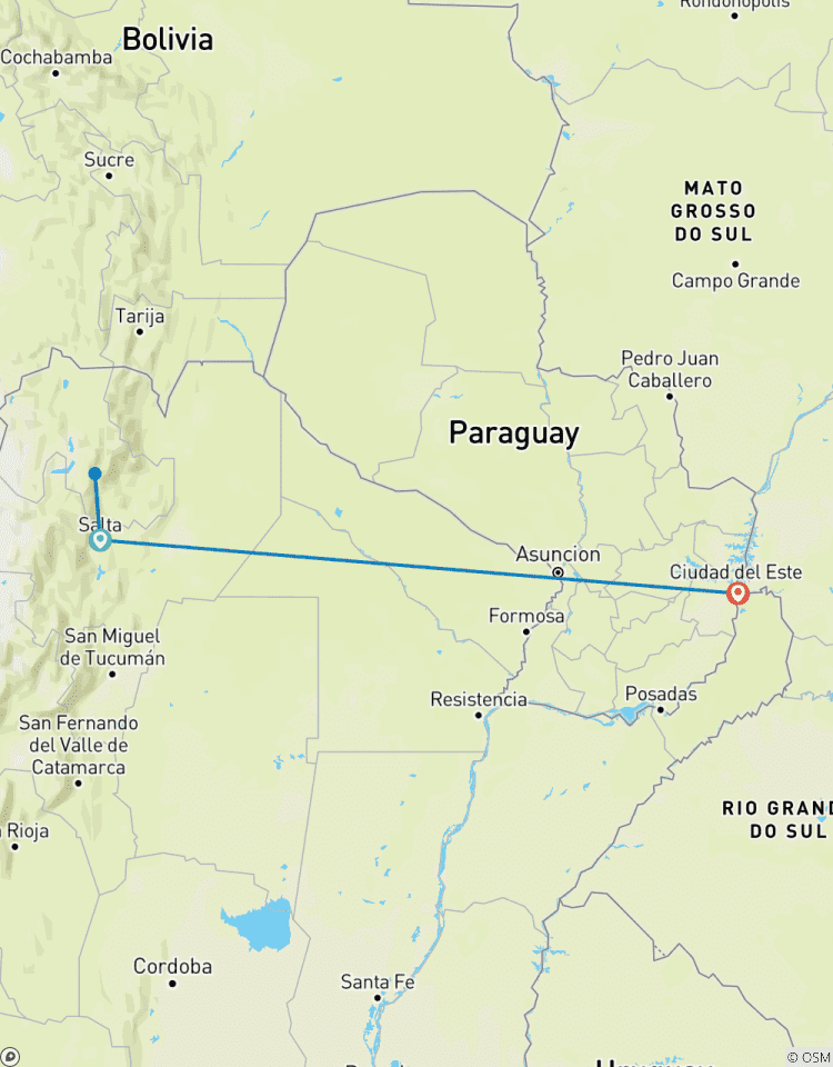 Argentinië: Salta en de watervallen van Iguazú - 7 dagen-rondreis