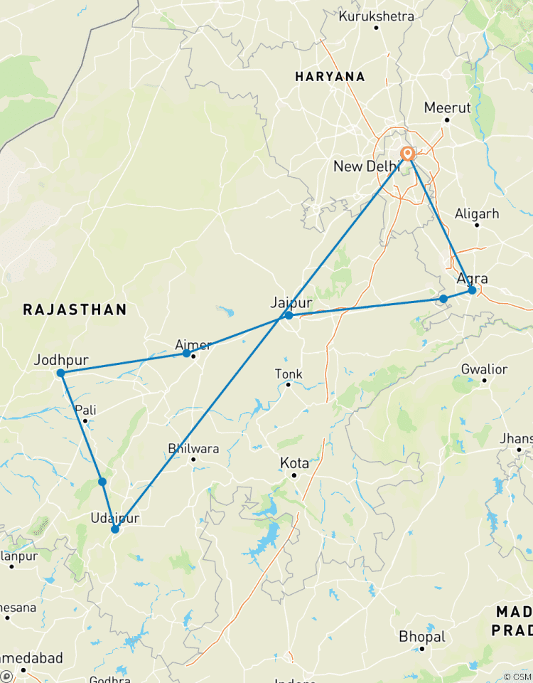 Magisches Rajasthan, 9-tägige Tour Rundreise
