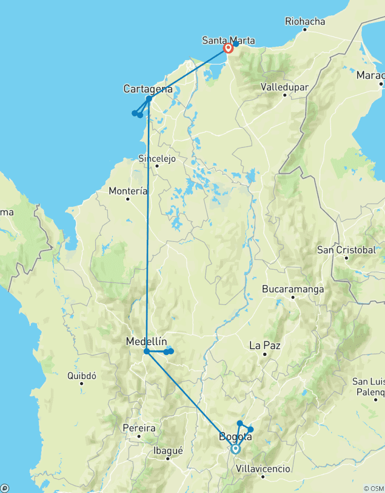 La Colombie magique circuit