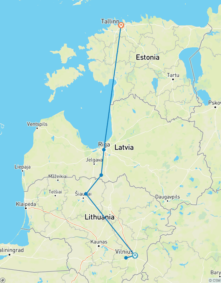Best of Baltics in 9 Days Tailor made tour - Le meilleur des Baltes en 9 jours circuit