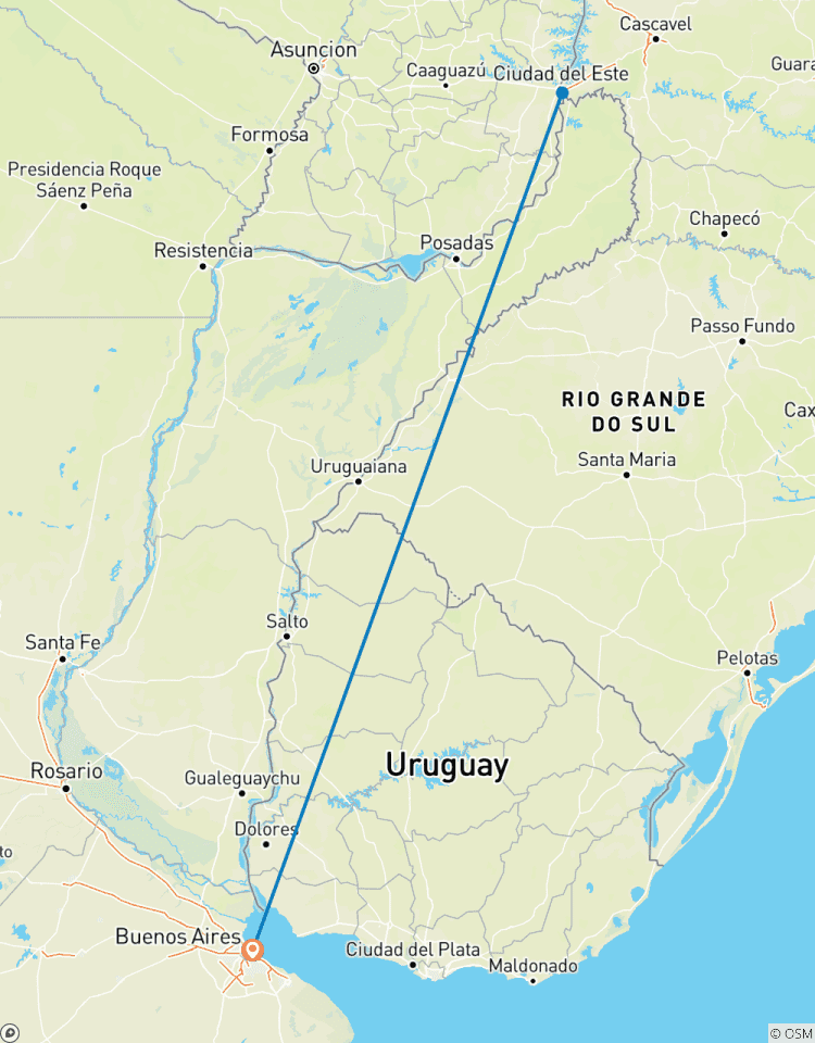 Buenos Aires et Iguazu 7 jours - 6 nuits circuit