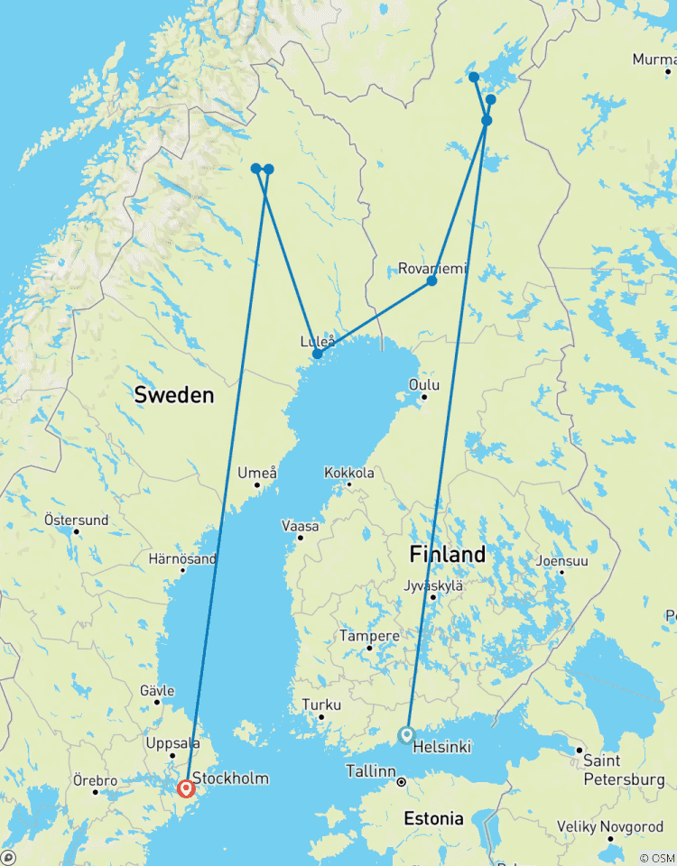 Scandinavian Northern Lights Tour