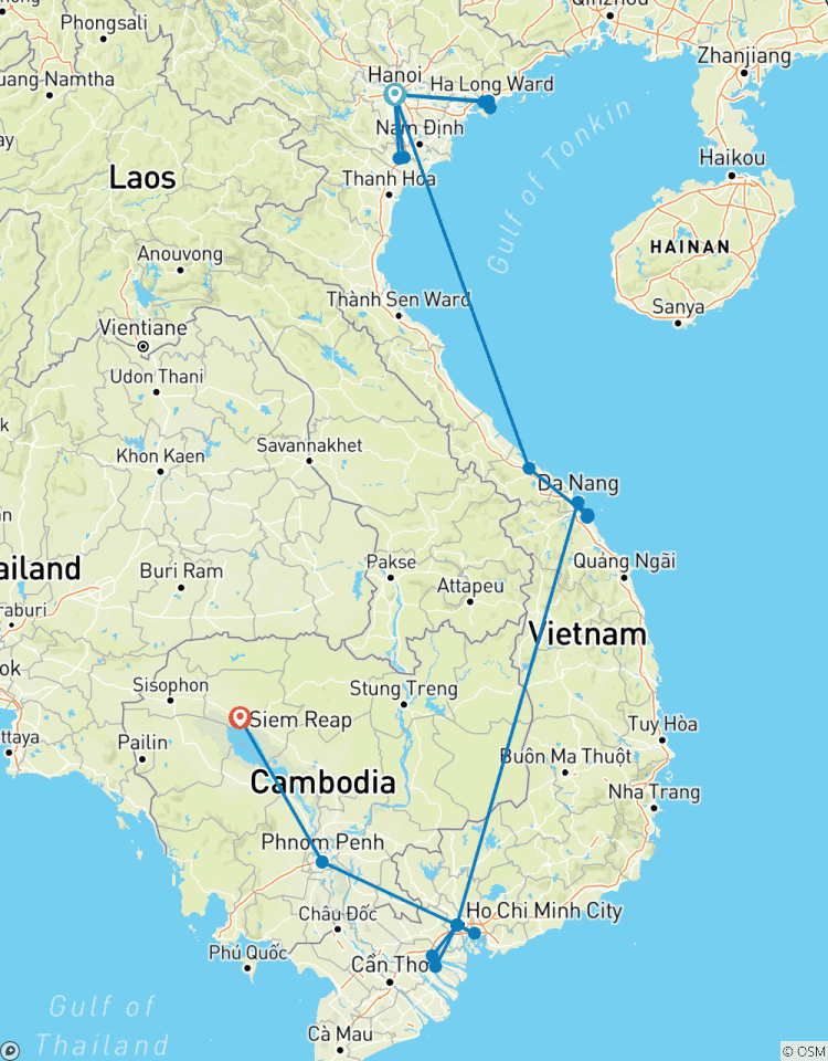 Discover Majestic Vietnam and Cambodia Tour in 18 Days Tour